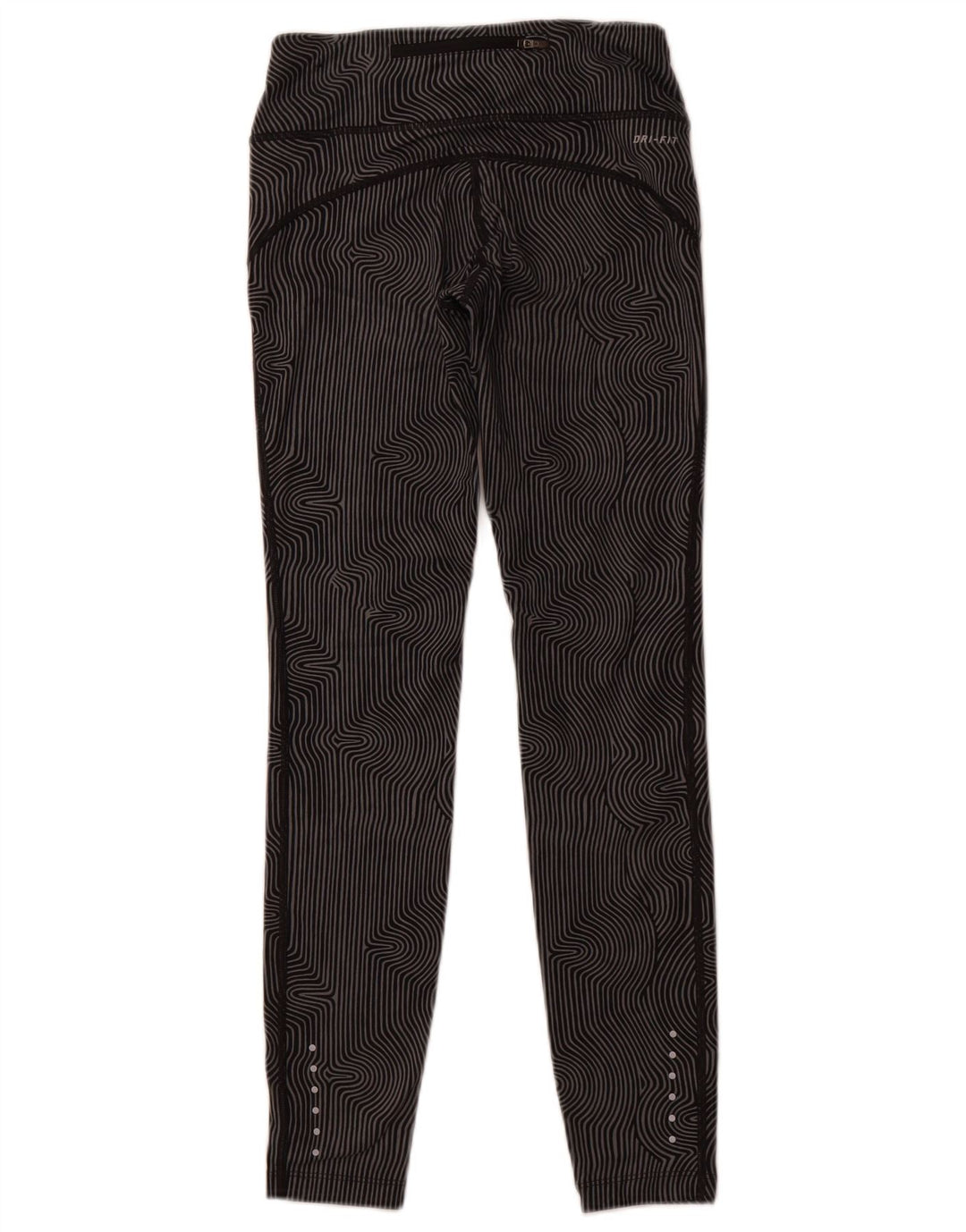 Γυναικείο κολάν NIKE Dri Fit UK 6 XS Grey Pinstripe