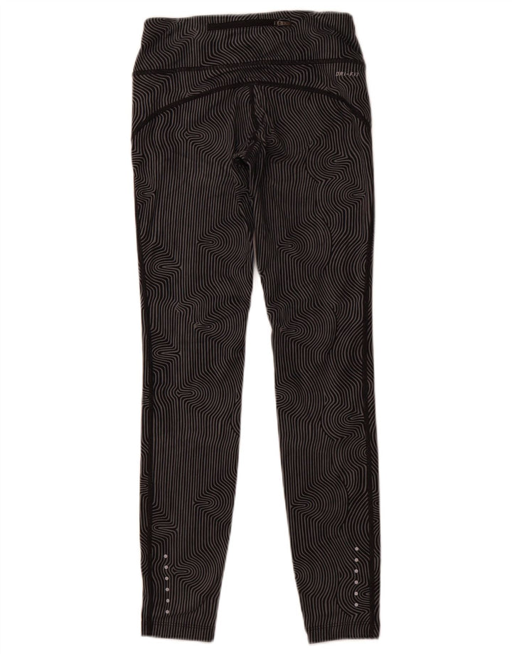 Γυναικείο κολάν NIKE Dri Fit UK 6 XS Grey Pinstripe