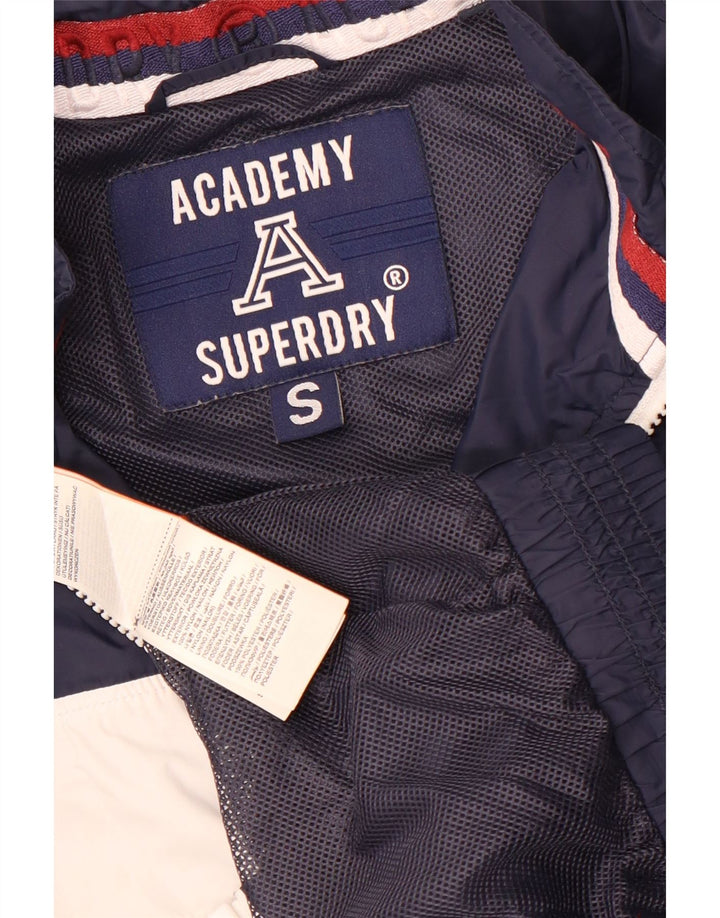 Γυναικεία αθλητική φόρμα Superdry Top Jacket UK 10 Small Navy Blue Colourblock