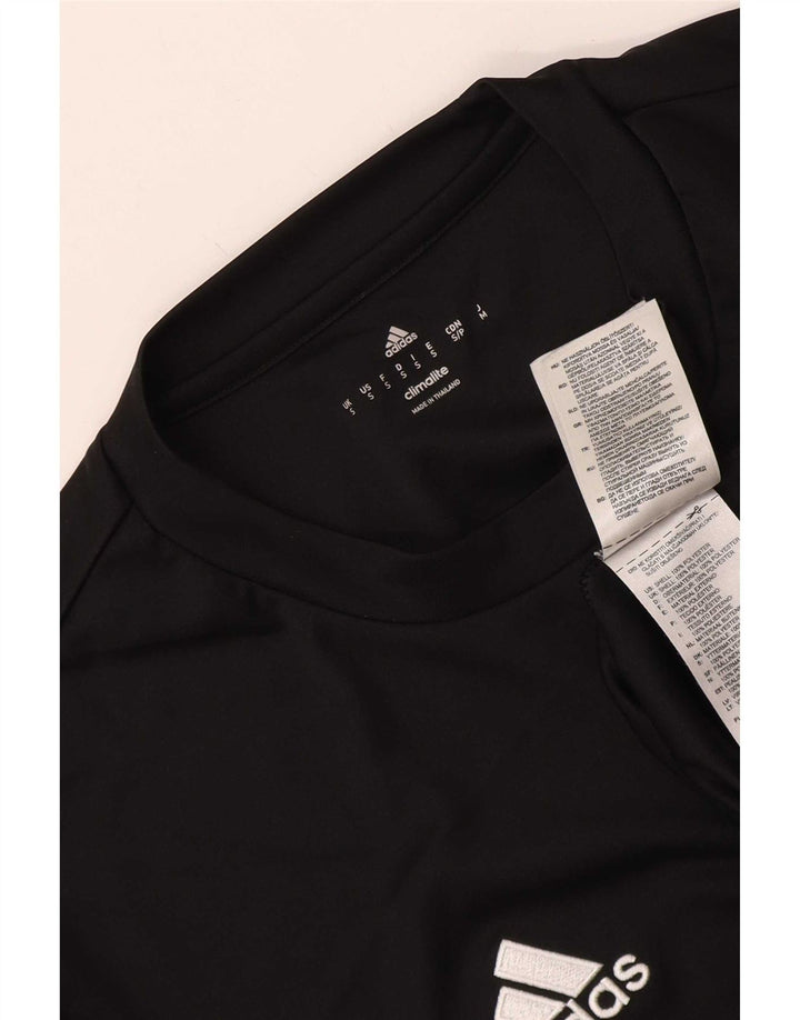 Adidas Ανδρικό T-Shirt Climalite Top Small Black Polyester