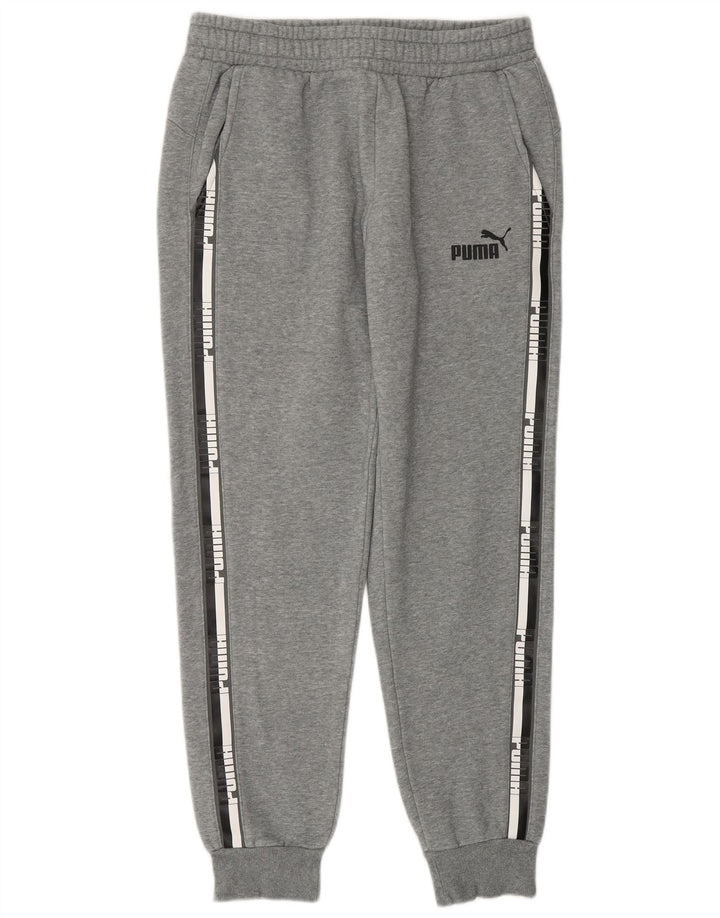 Ανδρική φόρμα αθλητικής φόρμας Puma, γραφική, Joggers, βαμβακερό μεσαίο γκρι