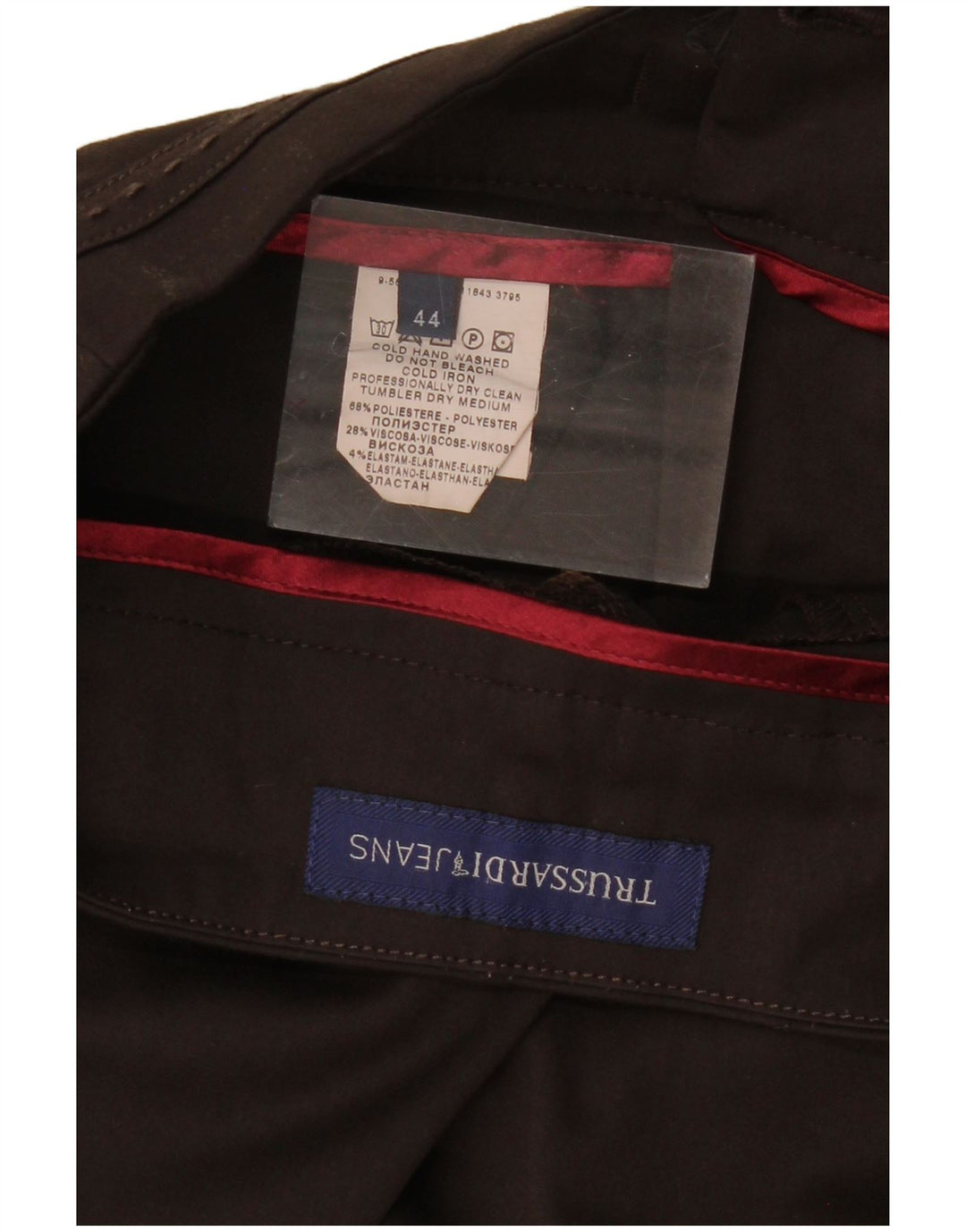 TRUSSARDI Γυναικείο Bootcut Casual Παντελόνι IT 44 Medium W32 L31 Καφέ