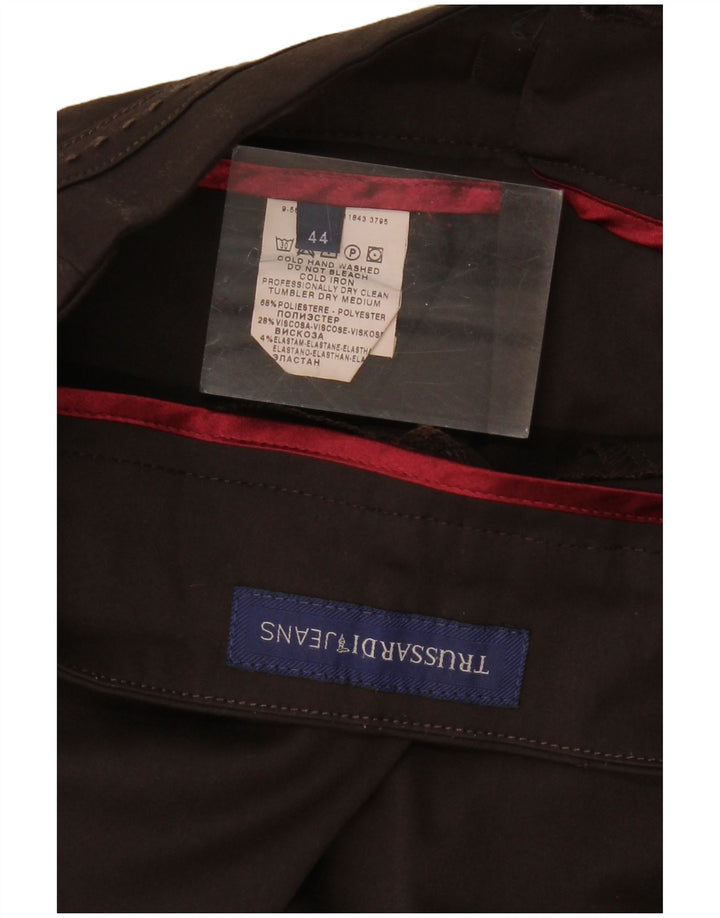 TRUSSARDI Γυναικείο Bootcut Casual Παντελόνι IT 44 Medium W32 L31 Καφέ
