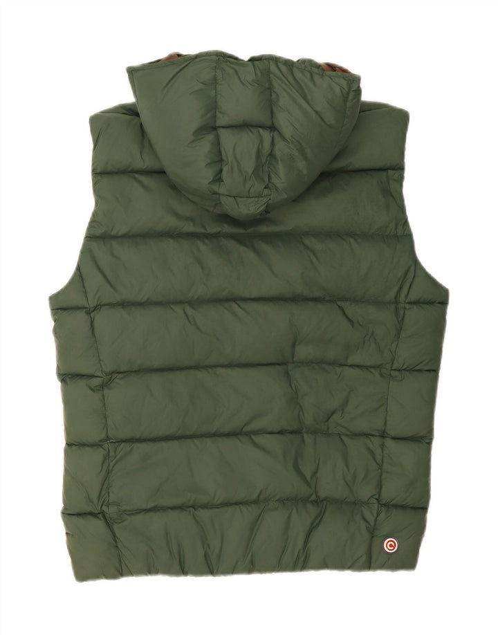COLMAR Ανδρική κουκούλα με επένδυση Gilet IT 48 Μεσαίο Πράσινο Πολυαμίδιο