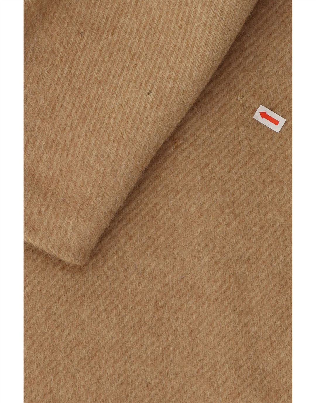 Vintage Γυναικείο Παλτό με διπλό στήθος IT 42 Μαλλί Alpaca Medium Beige