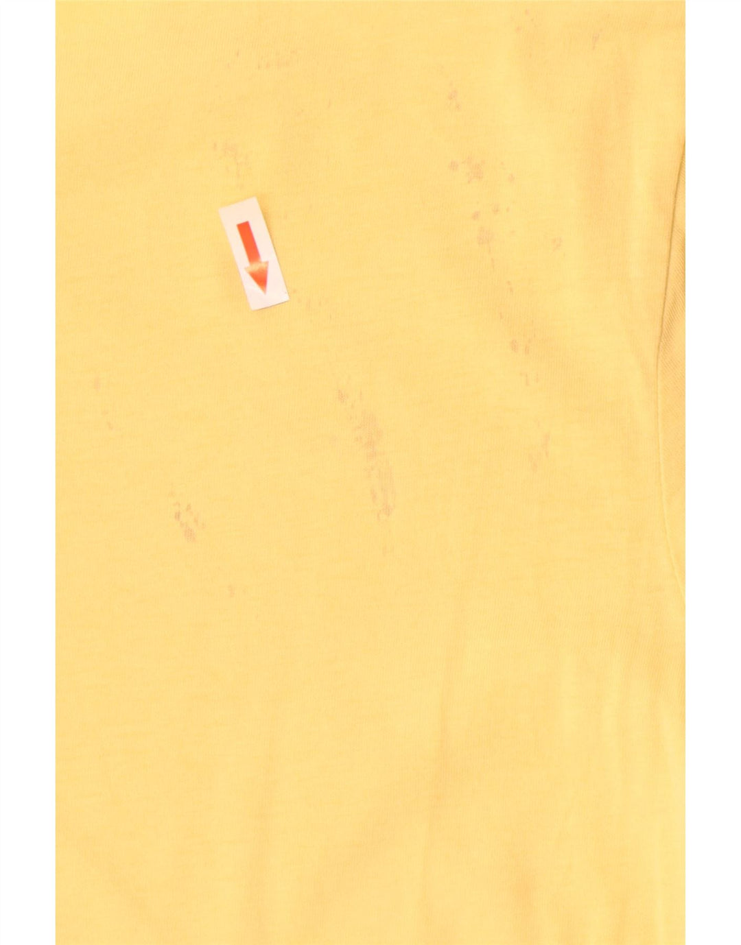 Γυναικείο γραφικό T-Shirt Levi's Top UK 12 Medium Yellow