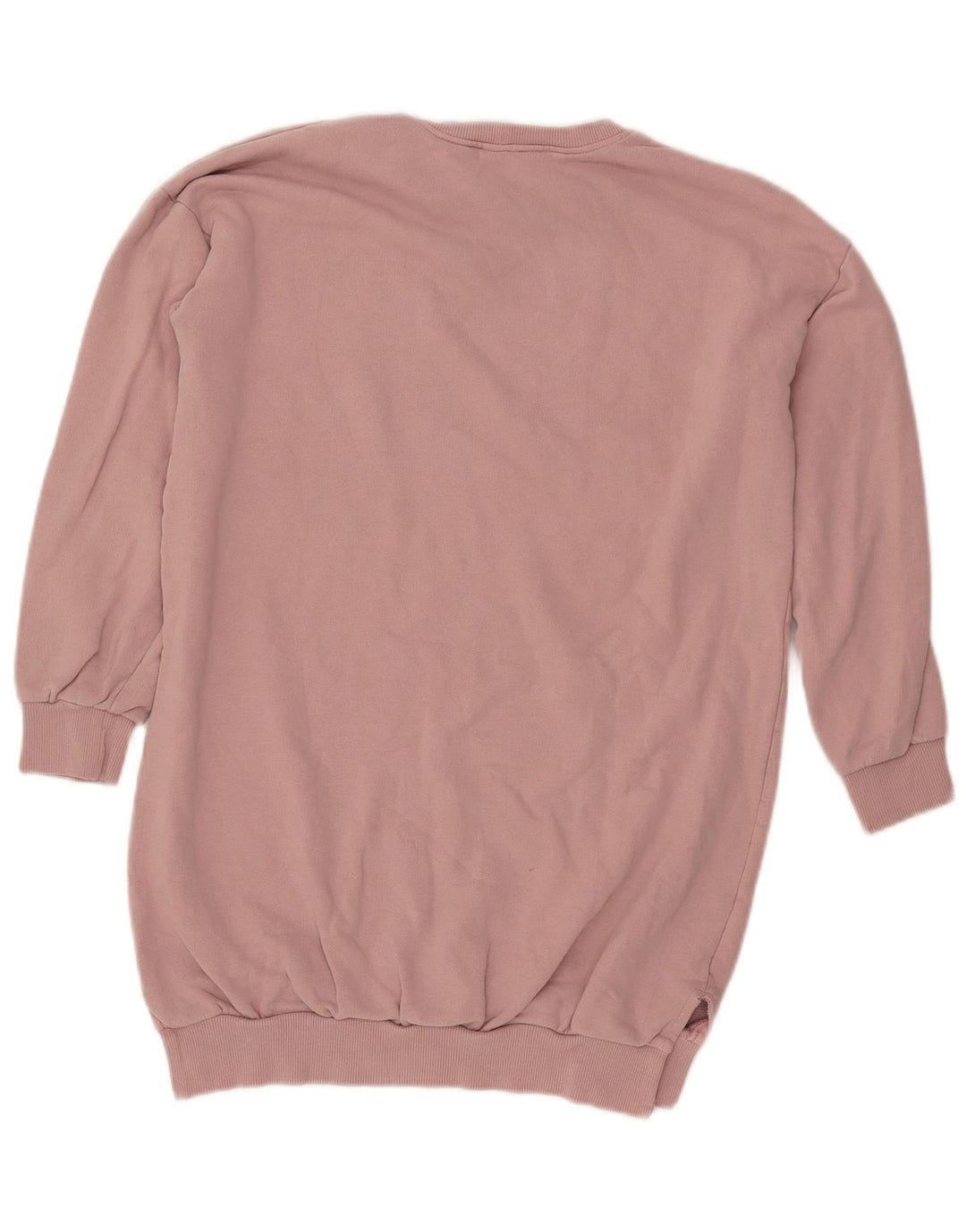 BENETTON Γυναικεία γραφική φούτερ Jumper UK 16 Large Pink