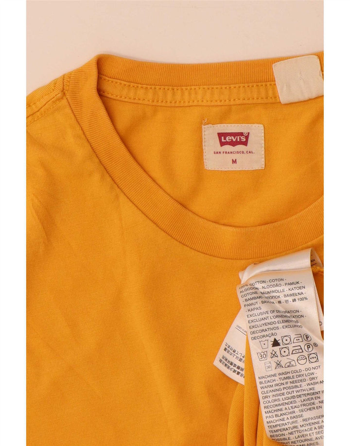 Ανδρικό T-Shirt Levi's Top Μεσαίο κίτρινο βαμβακερό