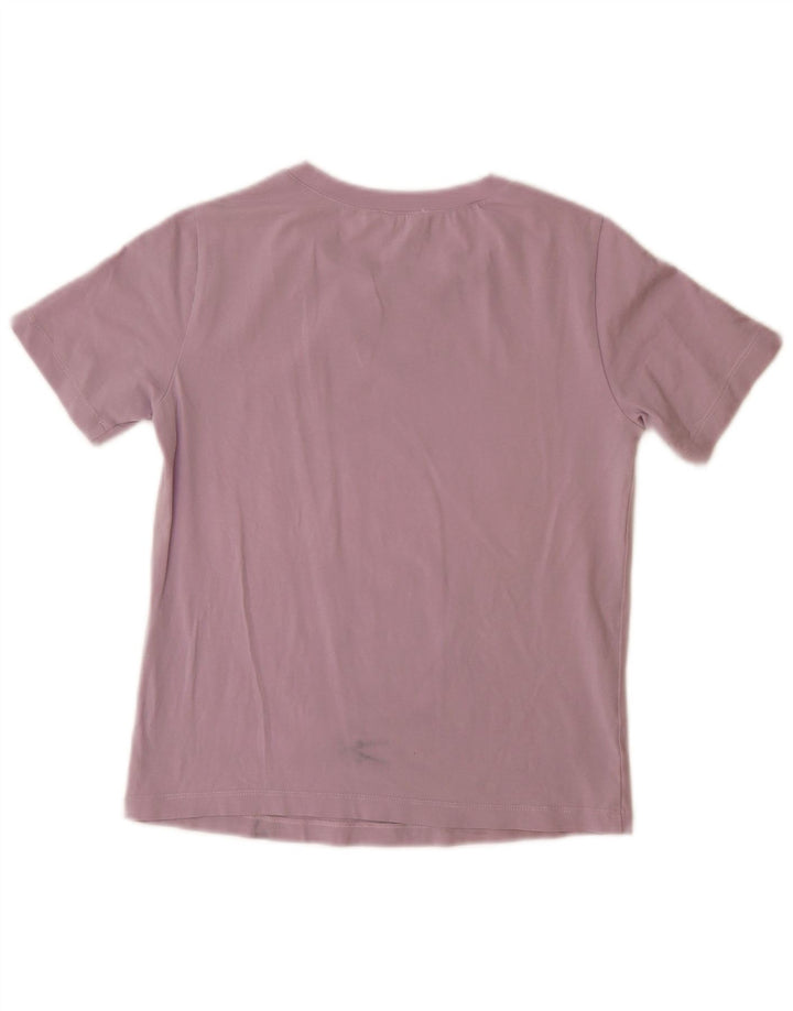 Γυναικείο γραφικό μπλουζάκι ARMANI JEANS Top EU 36 Small Purple