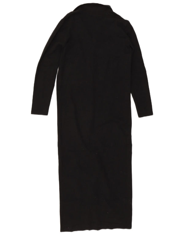 Marks & Spencer Γυναικείο Jumper Φόρεμα UK 10 Small Black Viscose