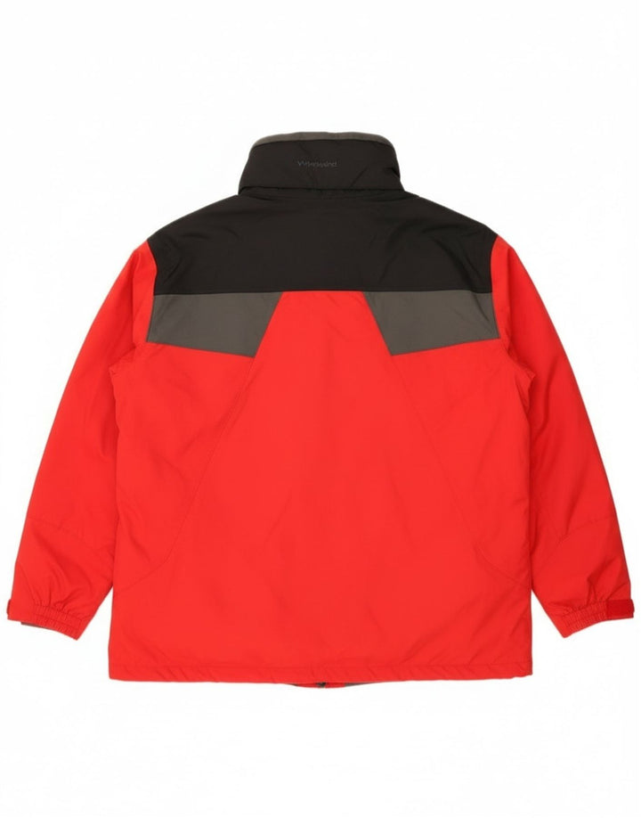 Columbia Ανδρικό μπουφάν Windbreaker UK 42 XL Red Colourblock