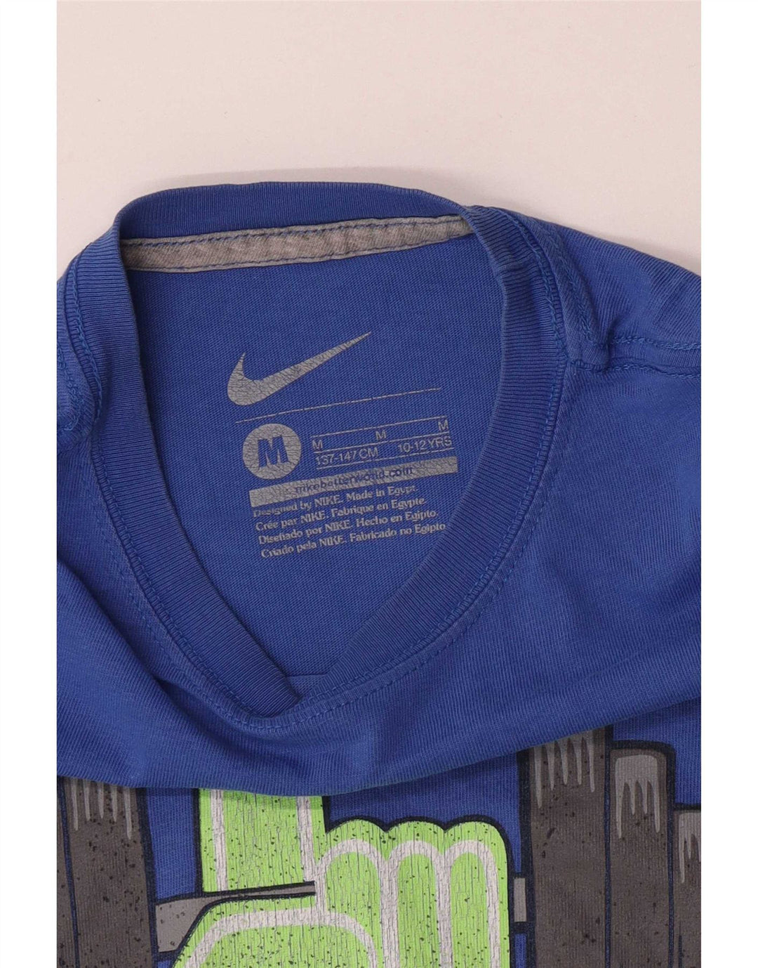 Μπλουζάκι Nike Boys Graphic T-shirt 10-11 ετών μεσαίο μπλε