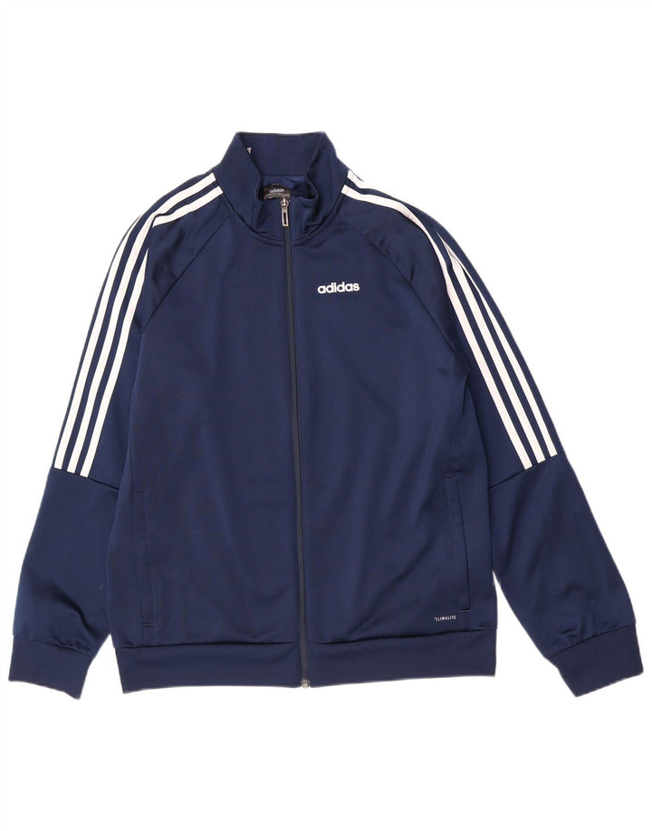 Adidas Boys Climalite αθλητική φόρμα 13-14 ετών 13-14 ετών Navy Blue Polyester