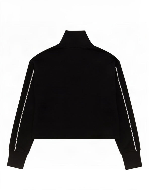 Μπουφάν Nike Girls Crop αθλητική φόρμα 13-14 ετών XL μαύρο πολυεστέρα