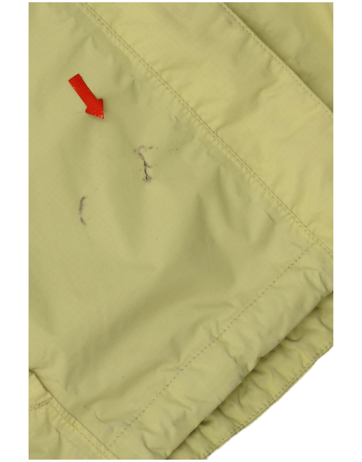 The North Face γυναικείο μπουφάν βροχής με κουκούλα UK 14 Medium Yellow Nylon