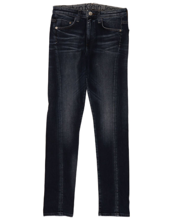 Calvin Klein Γυναικείο Slim Jeans W29 L30 Navy Blue Cotton