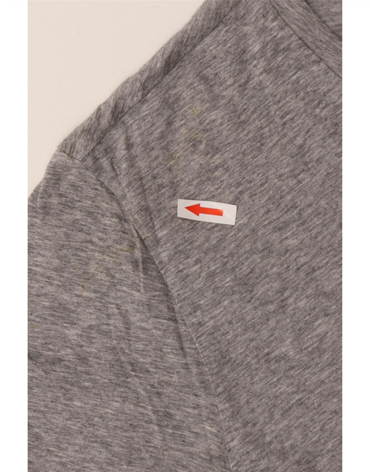 Ανδρικό γραφικό μπλουζάκι HUGO BOSS Τοπ 2XL με γκρι φλιτζάνι