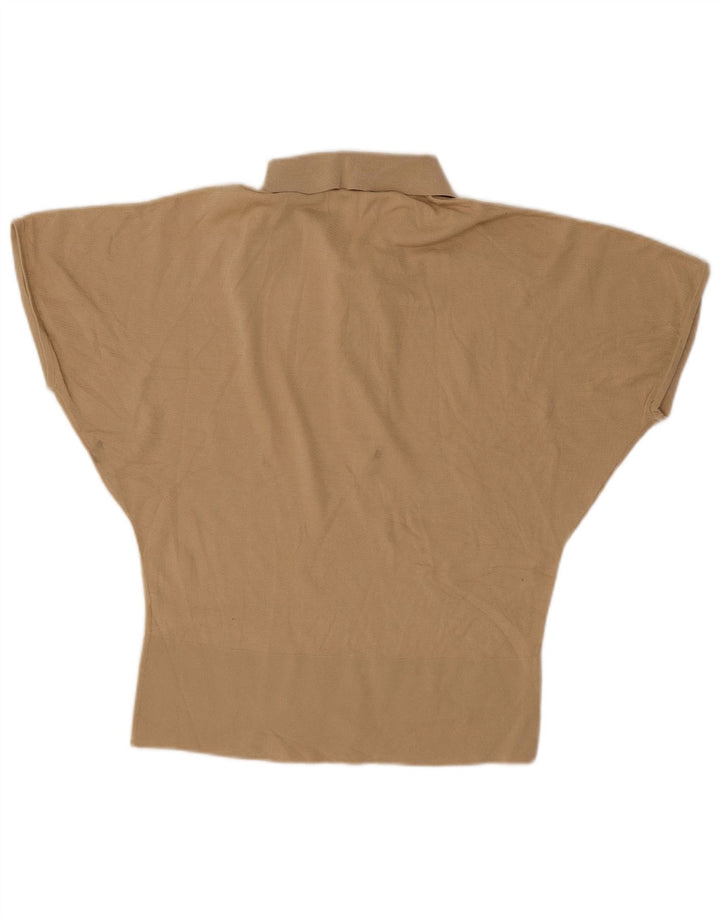 Cos Γυναικείο μπλουζάκι πόλο UK 14 Medium Beige