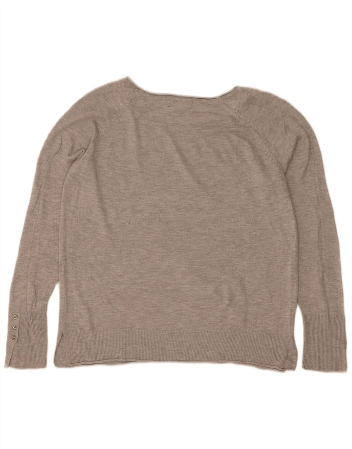 Stradivarius Γυναικεία Μπλούζα Loose Fit Top UK 10 Small Grey
