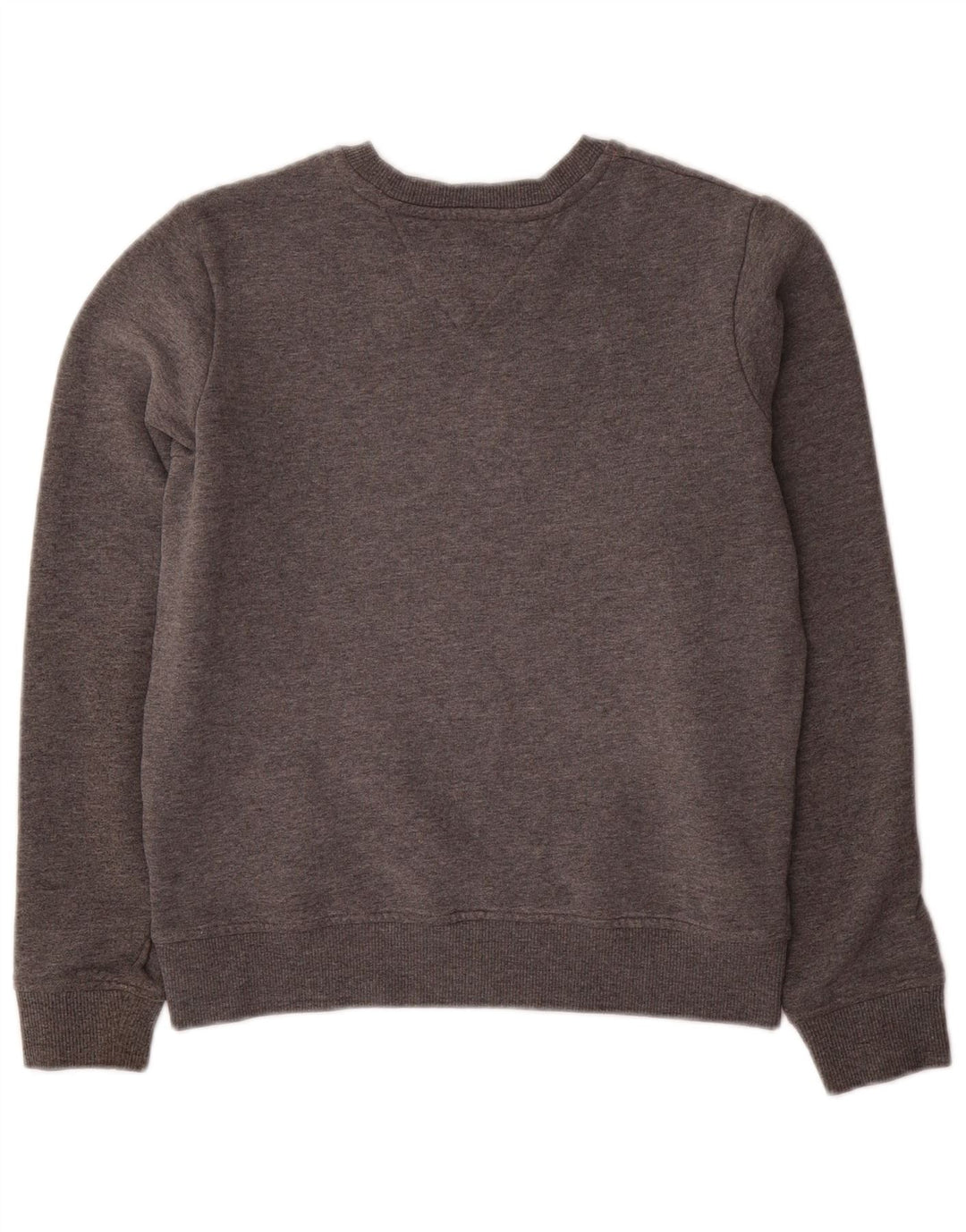 TOMMY HILFIGER Γυναικεία υπερμεγέθη γραφική φούτερ Jumper UK 6 XS Γκρι