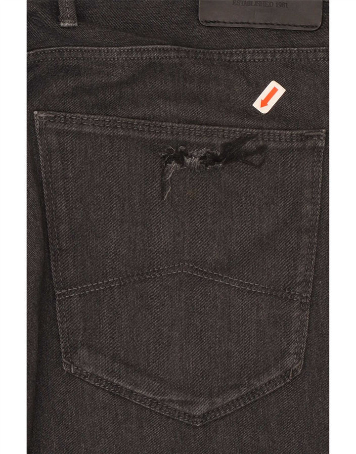 Armani Ανδρικό Slim Jeans W36 L30 Μαύρο βαμβακερό