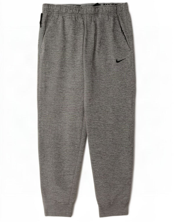 Ανδρικά παντελόνια αθλητικής φόρμας Nike Therma-Fit Joggers XL Grey Flecked Polyester