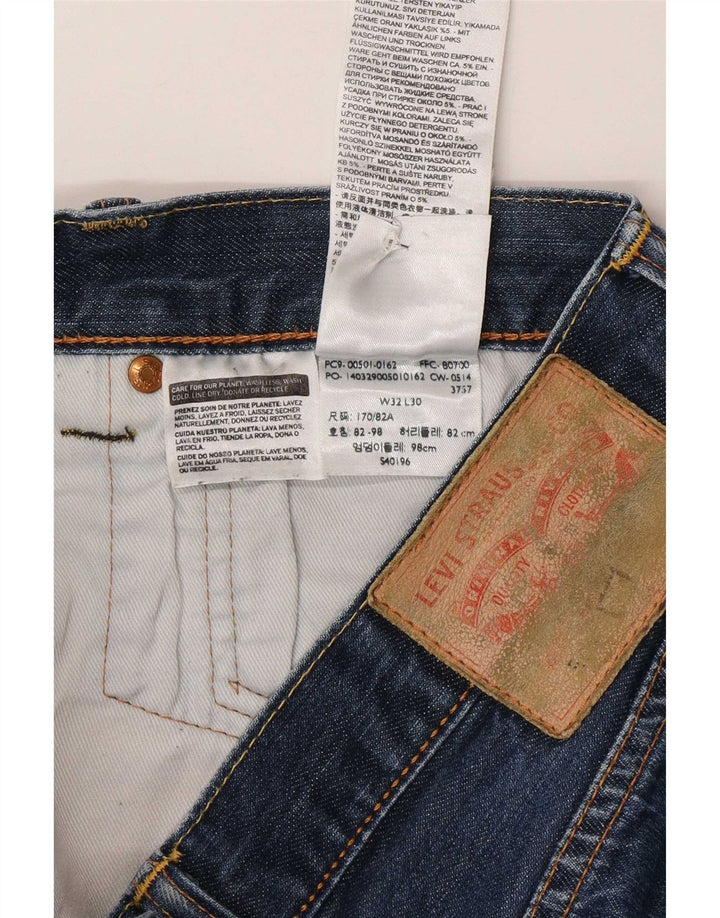 Ανδρικό τζιν Levi's Straight W32 L30 Blue Cotton