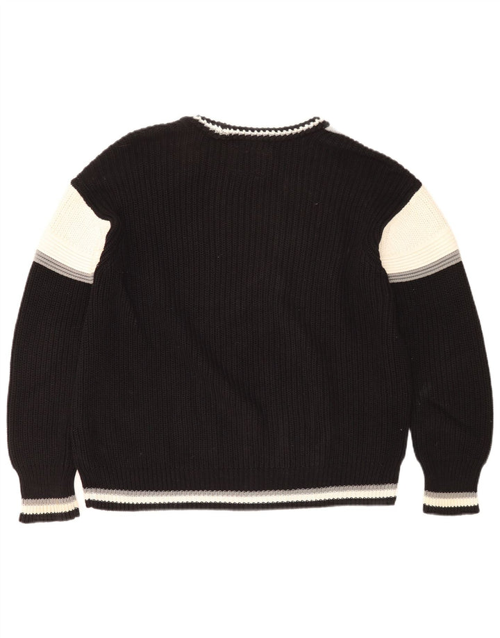 Ανδρικό πουλόβερ Superdry Graphic Crew Jumper με μεσαίο μαύρο χρώμα