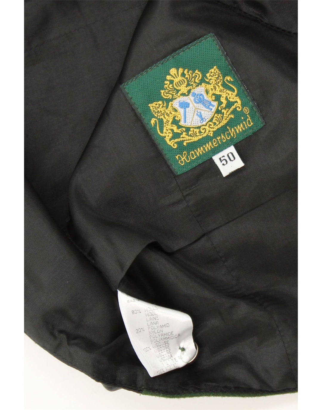 Ανδρικό γιλέκο HAMMERSCHMID EU 50 Μαλλί μεσαίο πράσινο