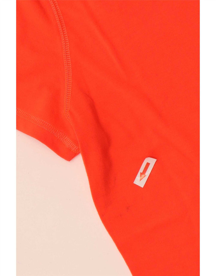 Adidas Γυναικείο T-Shirt Climalite Top UK 12/14 Medium Orange