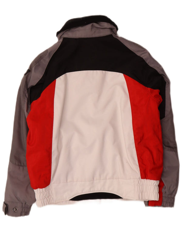 VINTAGE Boys Ski Jacket 11-12 Years Πολύχρωμο Colourblock Πολυεστέρας
