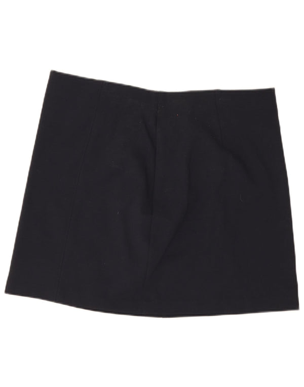Γυναικεία μίνι φούστα MARKS & SPENCER UK 18 XL W36 Navy Blue Viscose