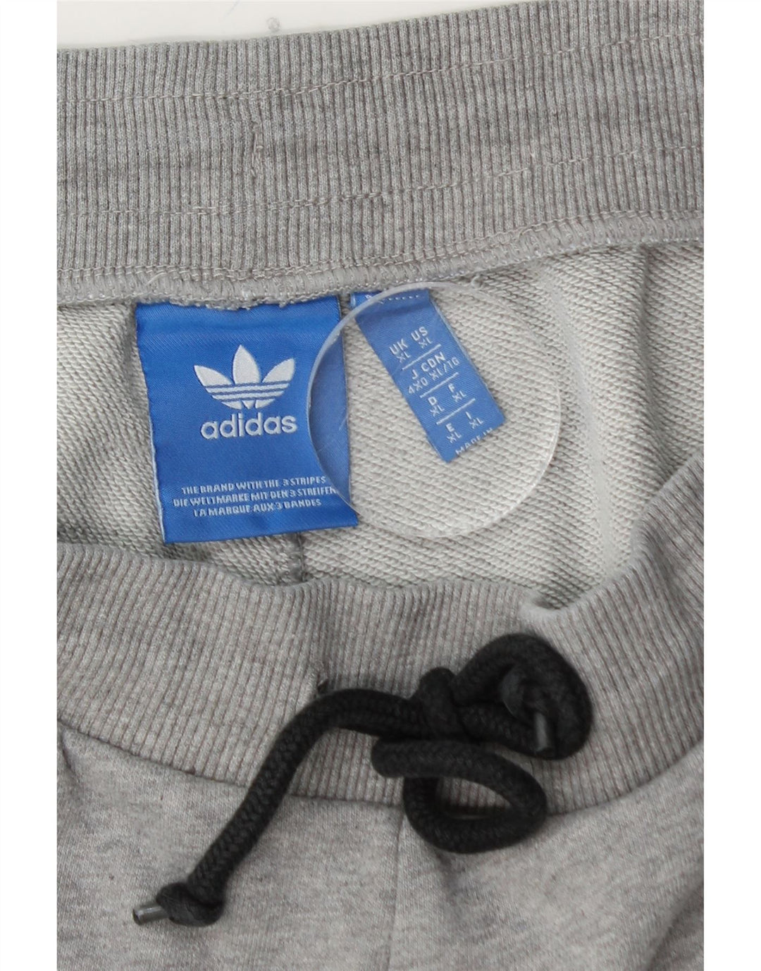 Ανδρική φόρμα ADIDAS Παντελόνι Joggers XL Γκρι βαμβακερό