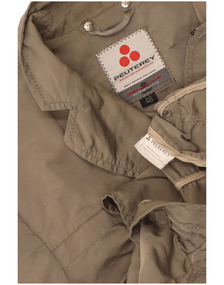 PEUTEREY Γυναικείο Utility Jacket IT 46 Large Grey Polyamide