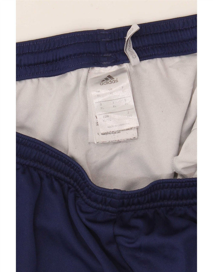 Ανδρικό αθλητικό σορτς Adidas Climalite XL Navy Blue Polyester