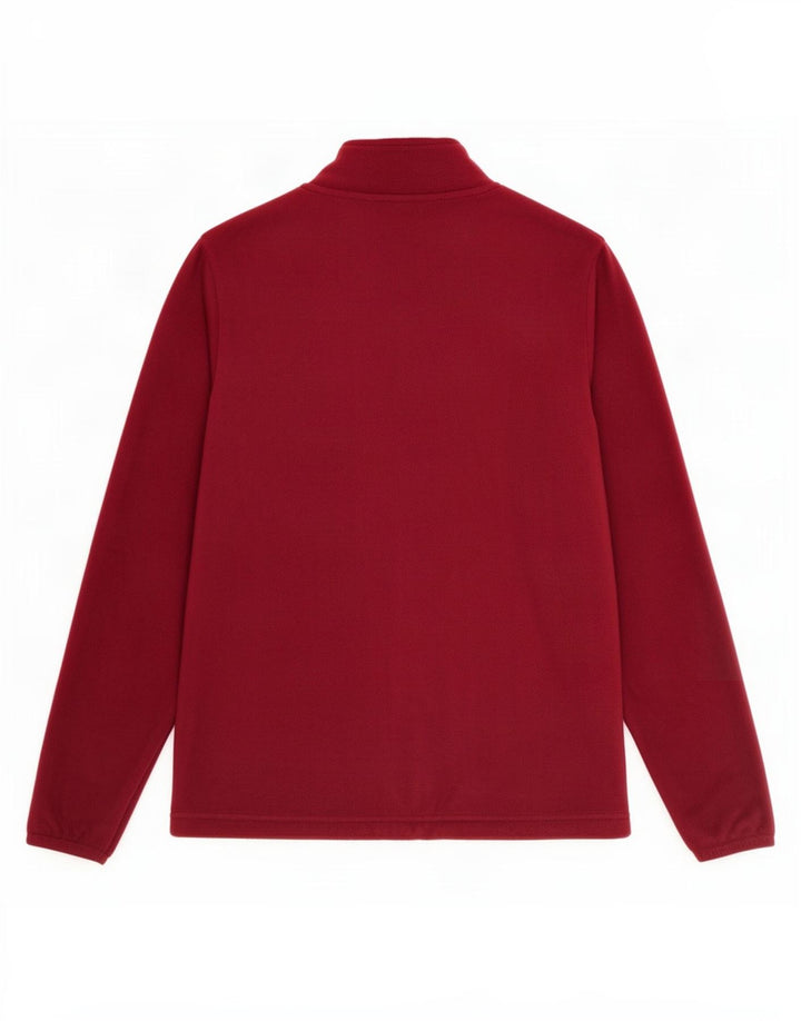 Marks & Spencer Γυναικείο Fleece Jacket UK 12 Medium Burgundy Polyester