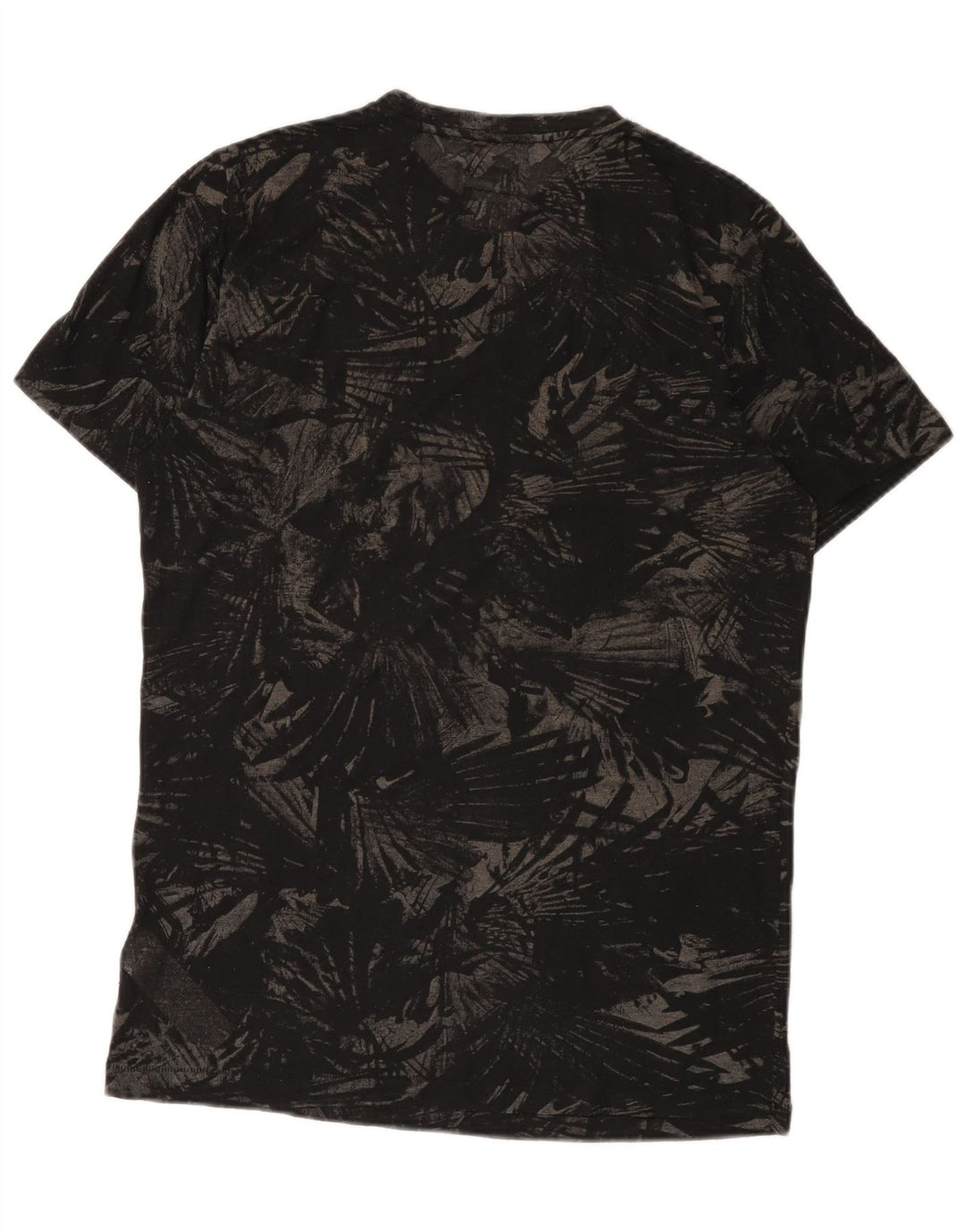 Ανδρικό T-Shirt Diesel Top Large Μαύρο Floral Πολυεστέρας