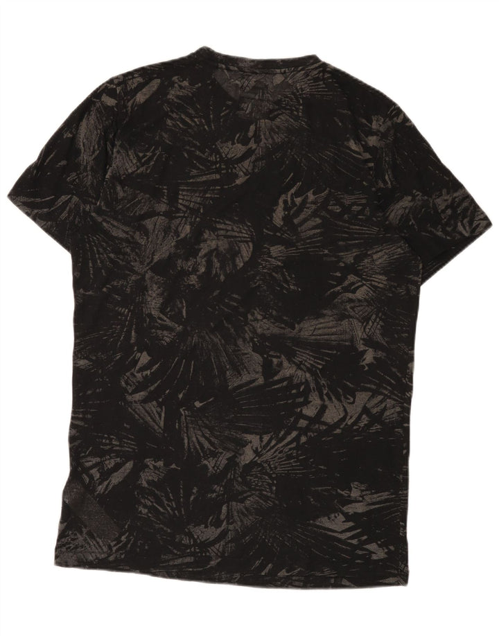 Ανδρικό T-Shirt Diesel Top Large Μαύρο Floral Πολυεστέρας