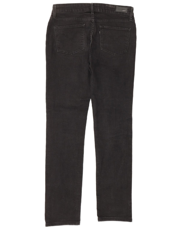 LEVI'S Womens Slight Curve Mid Rise Slim Jeans US 4 Small W27 L27 Grey