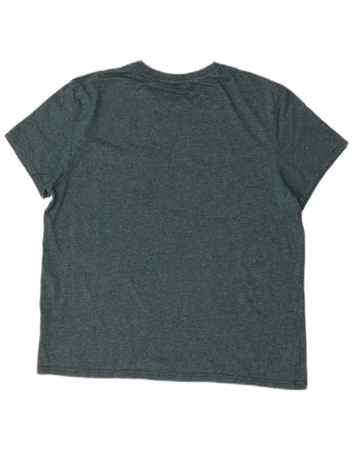 Jack Wills Ανδρικό T-Shirt Top XL Green Polyester