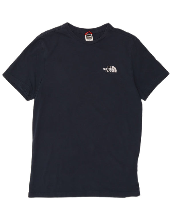 Ανδρικό T-Shirt North Face Top Small Navy Blue Cotton