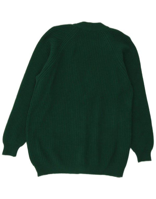 Vintage γυναικεία ζακέτα πουλόβερ UK 16 Large Green Wool