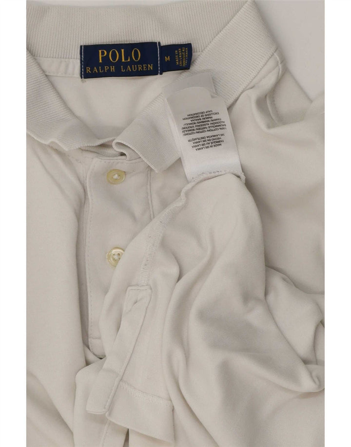 Ανδρικό πουκάμισο Polo Ralph Lauren, μεσαίο λευκό βαμβακερό