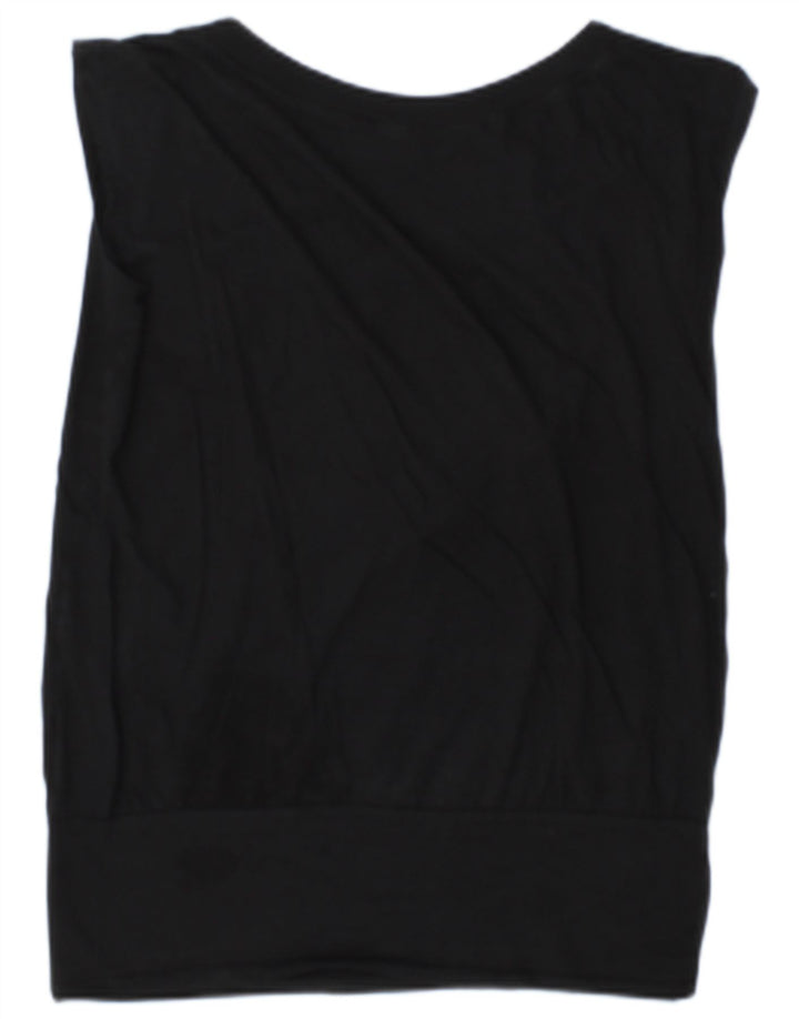 Elisabetta Franchi Γυναικείο Γραφικό Γιλέκο Top IT 42 Medium Black