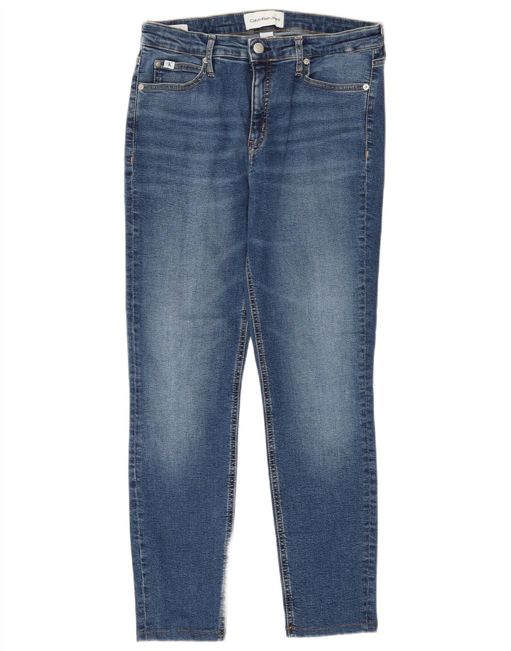 Calvin Klein Γυναικείο Ψηλό Ψηλό Τζιν W31 L26 Μπλε
