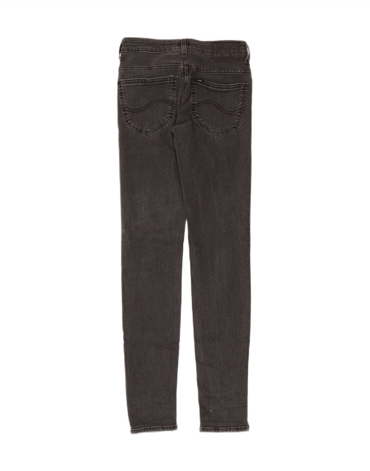 Lee Γυναικείο Skinny Jeans W26 L33 Γκρι βαμβακερό