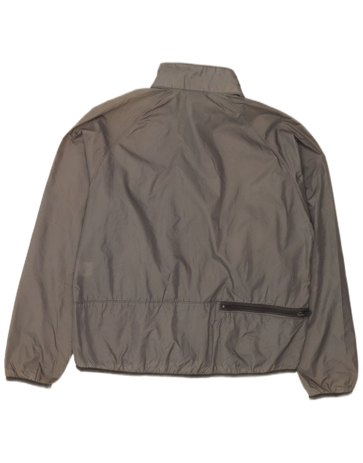 Ανδρική αθλητική φόρμα LANDS END Μπουφάν με μεσαίο γκρι νάιλον