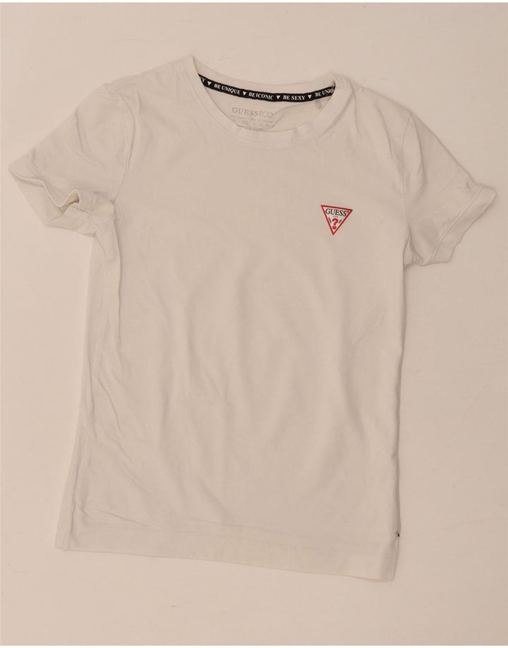 Guess Γυναικείο T-Shirt Top UK 12 Medium White