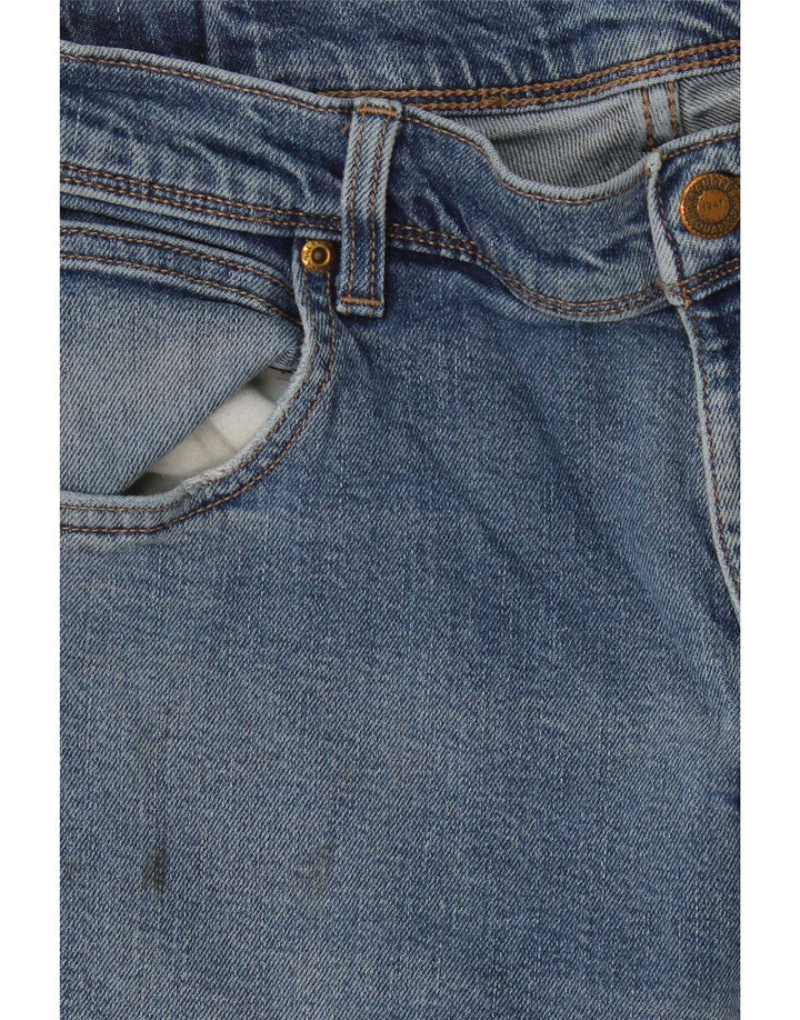 Ανδρικό τζιν ίσιο Wrangler Regular Fit W36 L32 Μπλε βαμβακερό