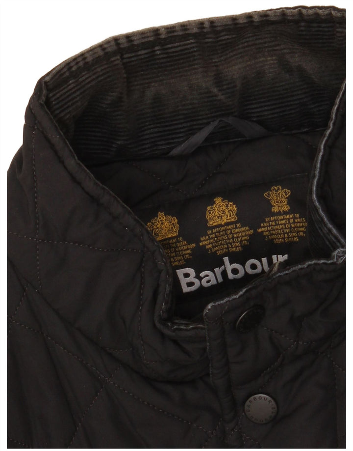 Ανδρικό καπιτονέ μπουφάν Barbour UK 42 XL Μαύρο